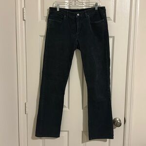 Patagonia Straight Leg Corduroy Pants, Dark Smoke Blue